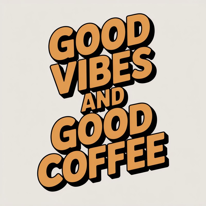 Good Vibes Coffee Tee