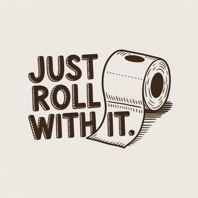 Just Roll With It Tee