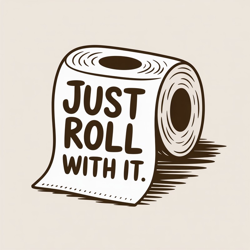 Just Roll With It Tee