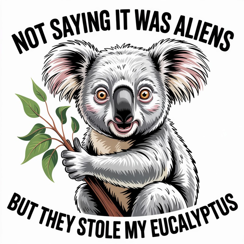 Conspiracy Koala Tee