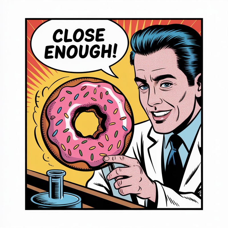 Close Enough Science Tee