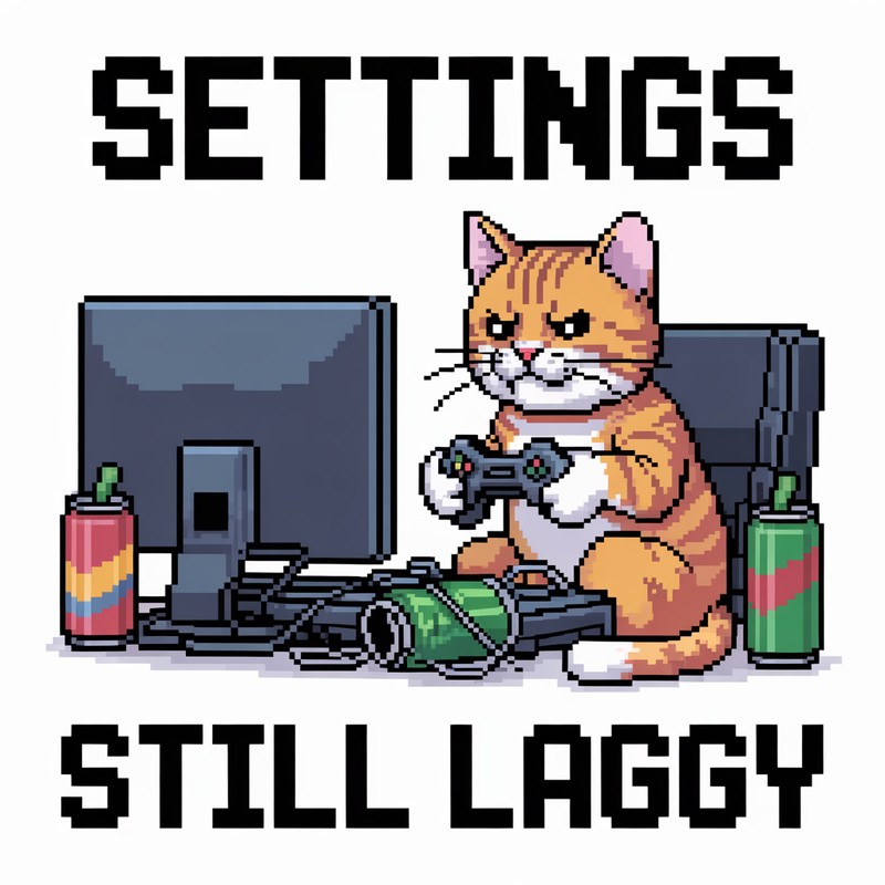 Settings Still Laggy Tee