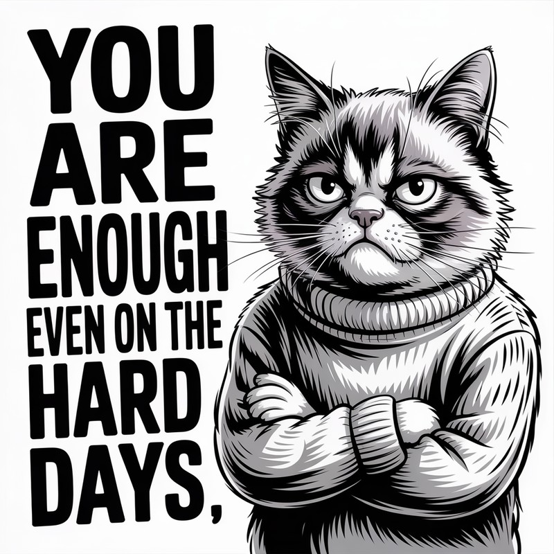 Enough Cat Tee