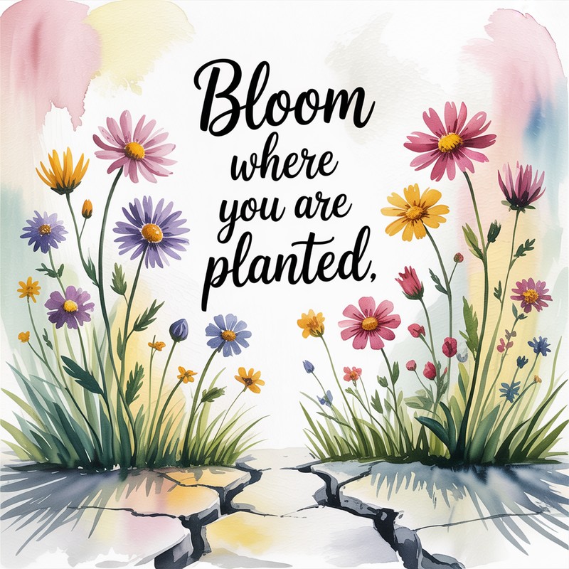 Bloom Flowers Tee