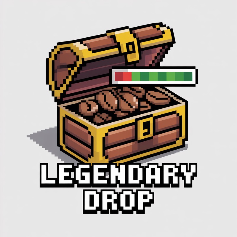 Coffee Loot Drop Tee