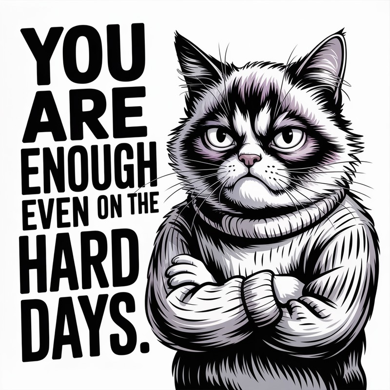 Enough Cat Tee
