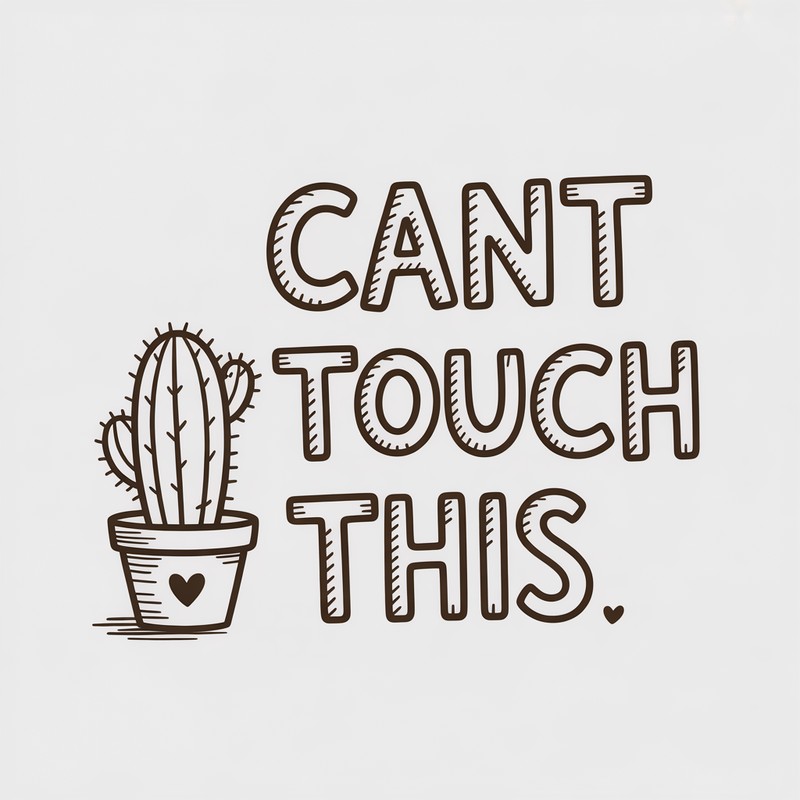 Cactus Cant Touch Tee