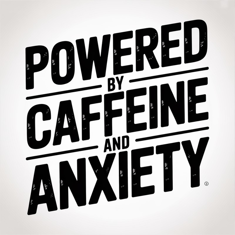 Caffeine And Anxiety Tee