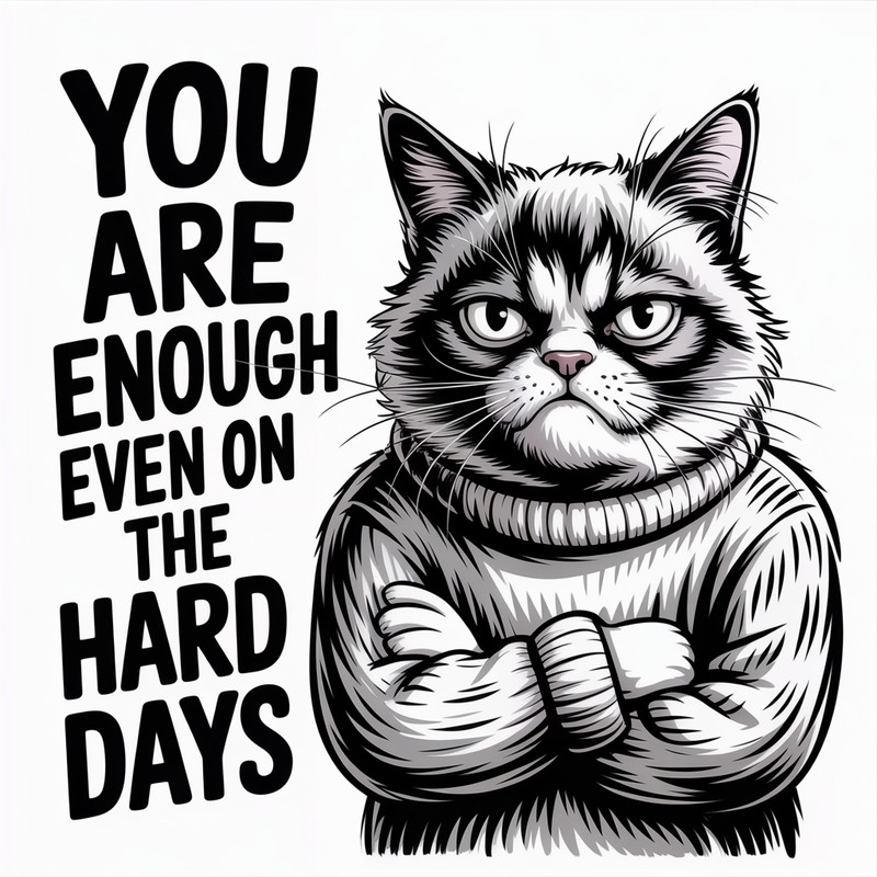 Enough Cat Tee