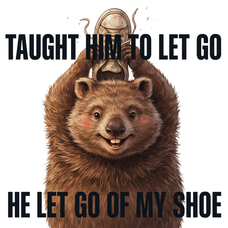 Literal Lesson Wombat Tee