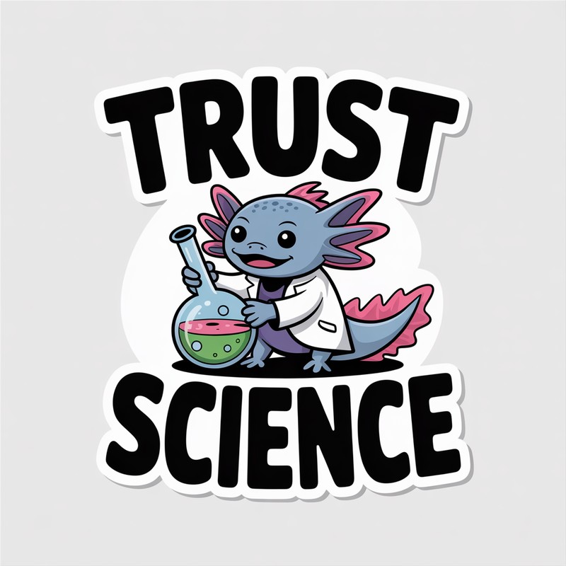 Science Axolotl Tee