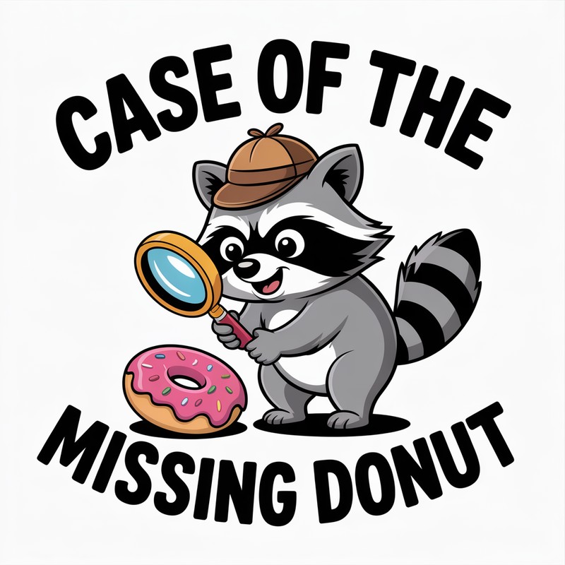 Donut Detective Tee