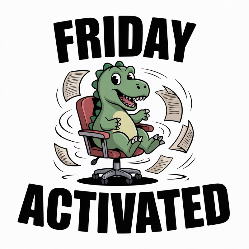 Friday Dino Tee