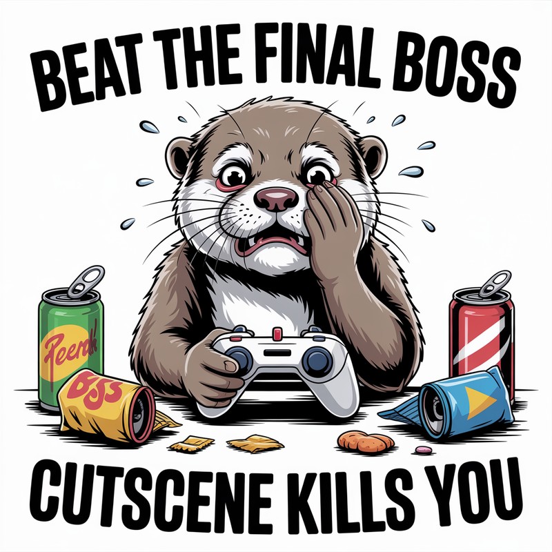 Cutscene Betrayal Otter Tee