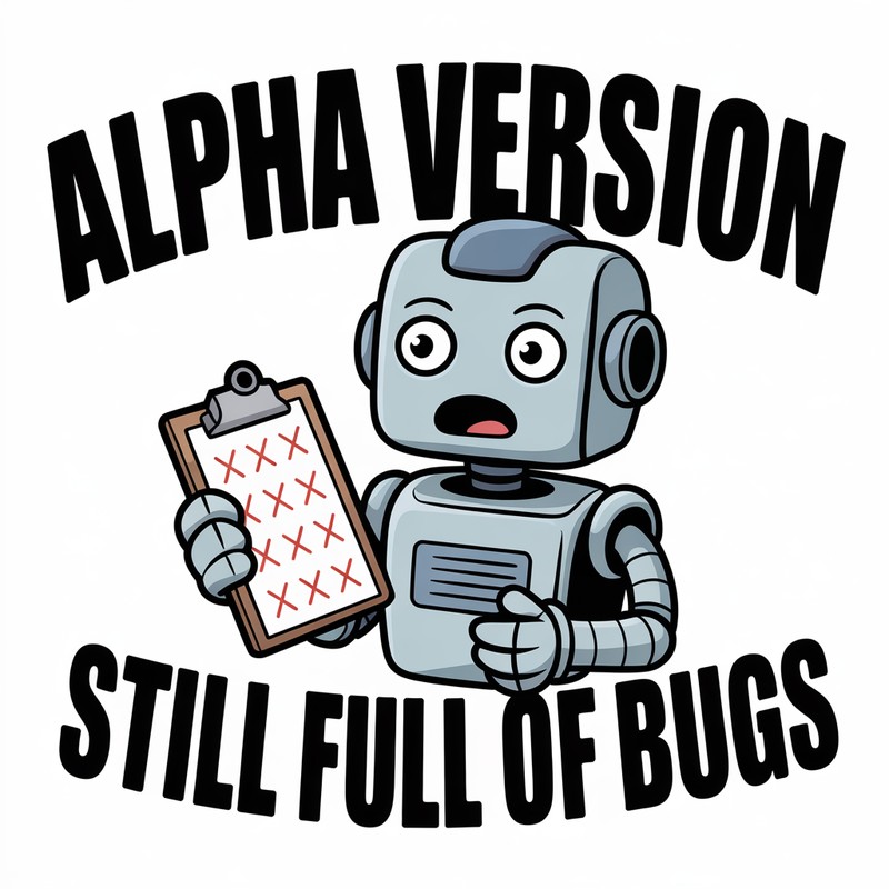 Alpha Version Panic Tee