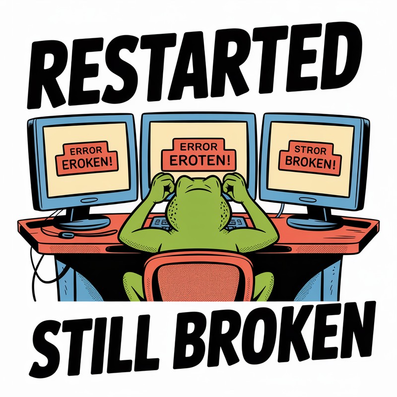Restarted Still Broken Tee
