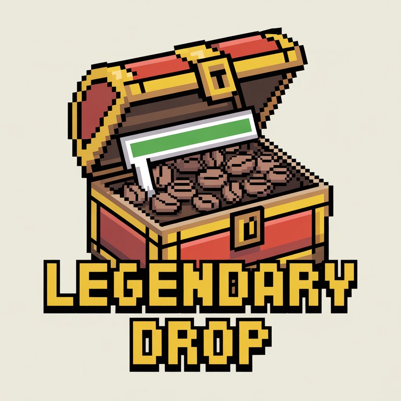 Coffee Loot Drop Tee