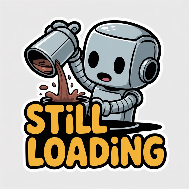 Loading Coffee Bot Tee