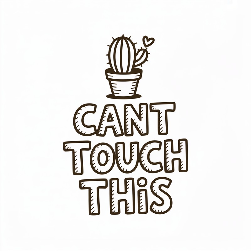 Cactus Cant Touch Tee