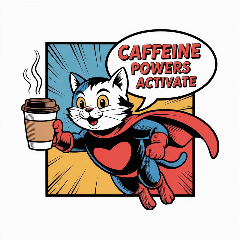 Caffeine Hero Tee