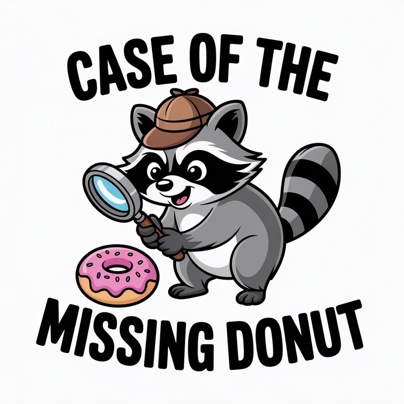 Donut Detective Tee