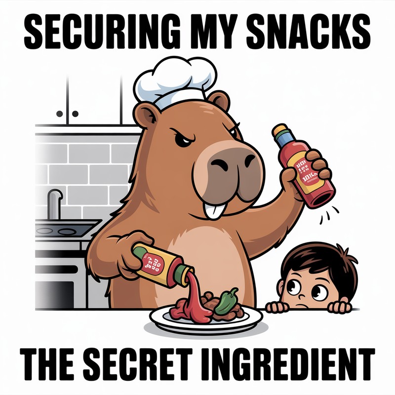 Securing My Snacks Tee