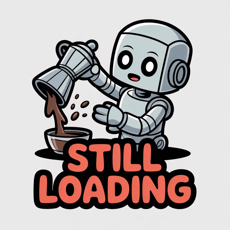 Loading Coffee Bot Tee