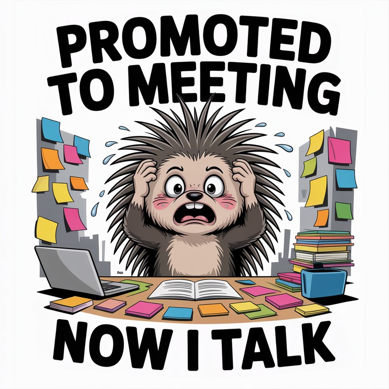 Promoted To Meeting Tee