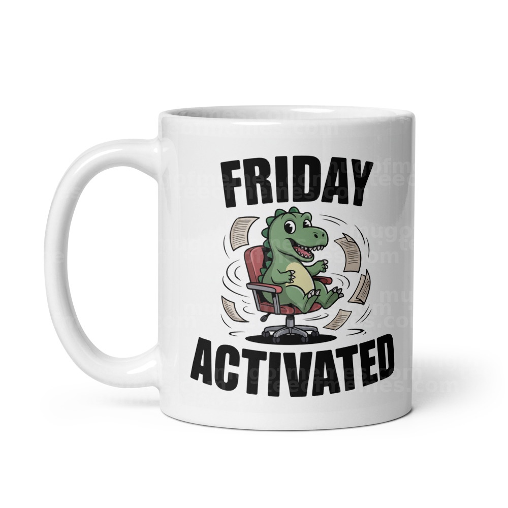 Friday Dino Mug