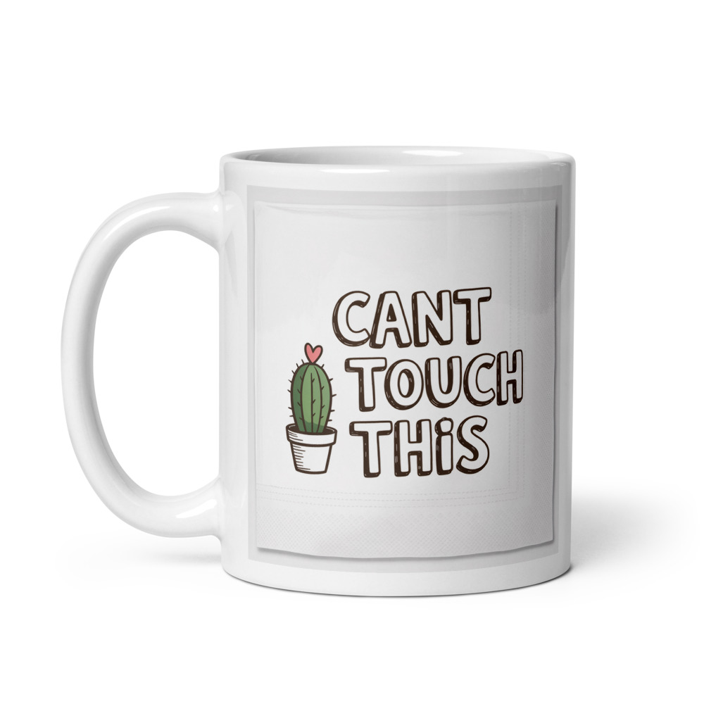 Cactus Cant Touch Mug