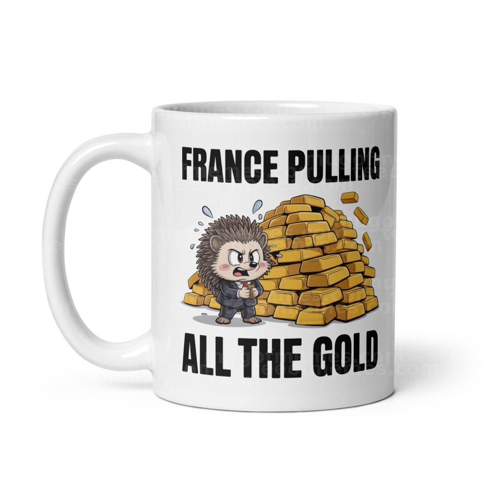 Hedgehog Gold Heist Mug