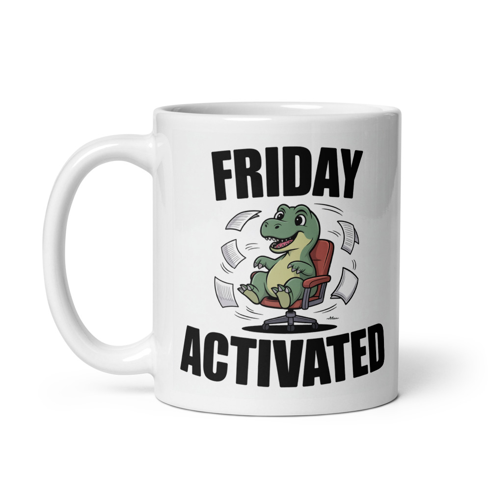 Friday Dino Mug