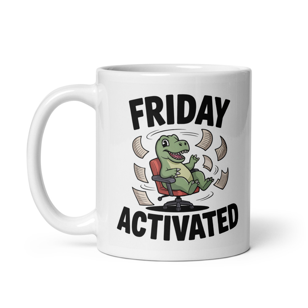 Friday Dino Mug