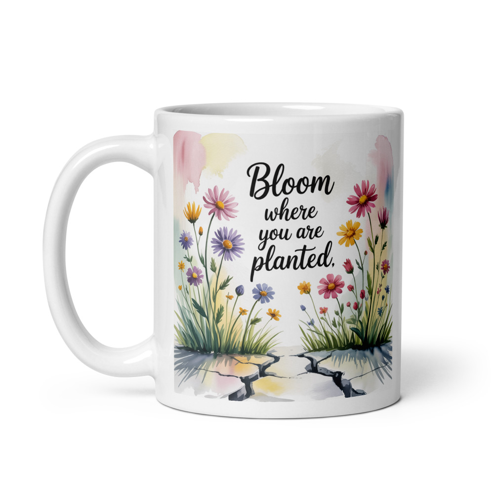 Bloom Flowers Mug