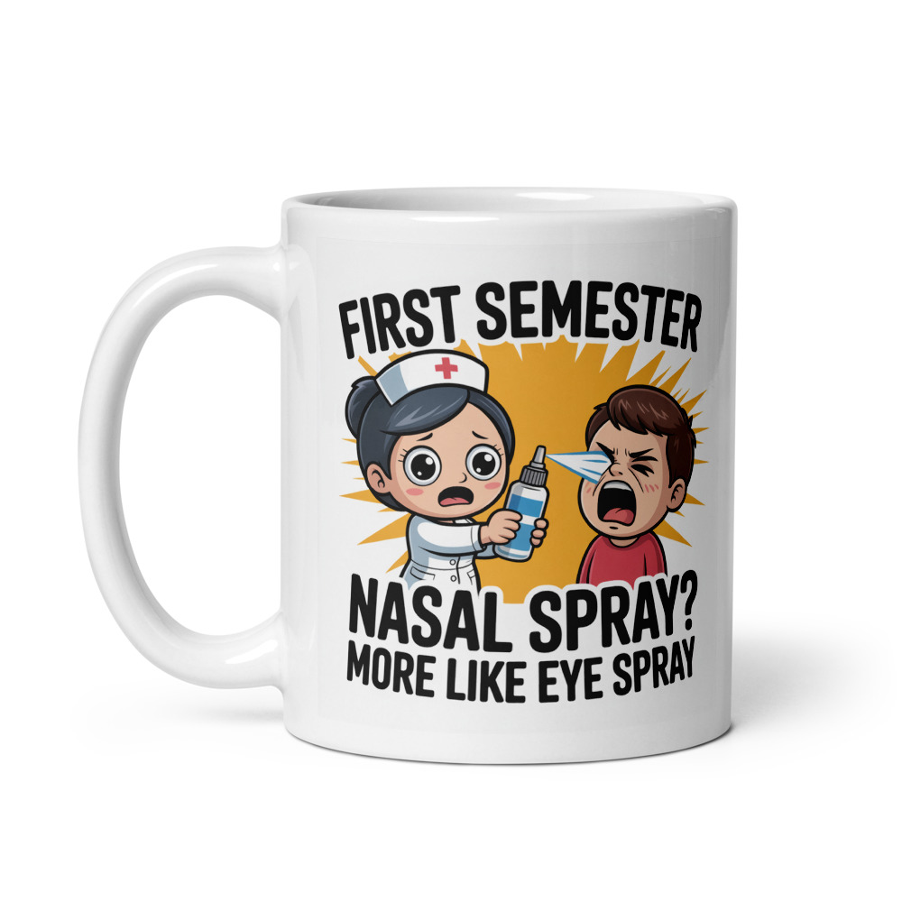 Nasal Spray Disaster Mug