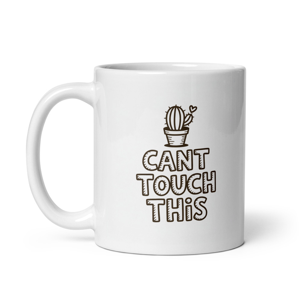 Cactus Cant Touch Mug