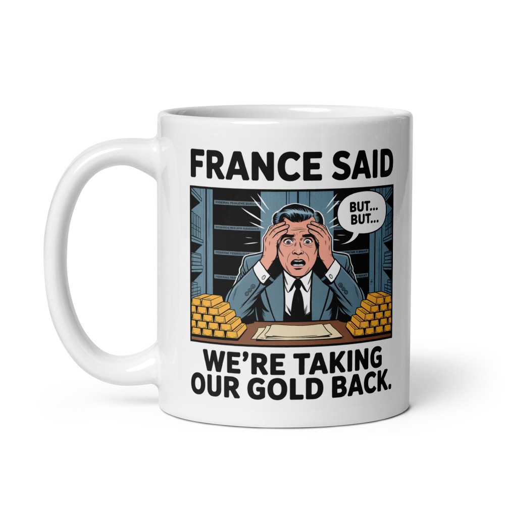 Gold Heist Panic V38 Mug