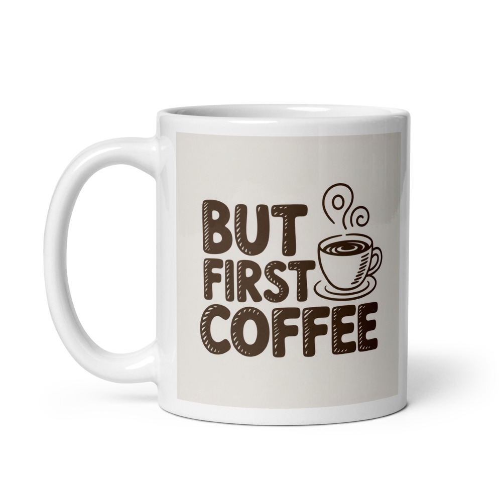 But First Coffee Doodle Mug