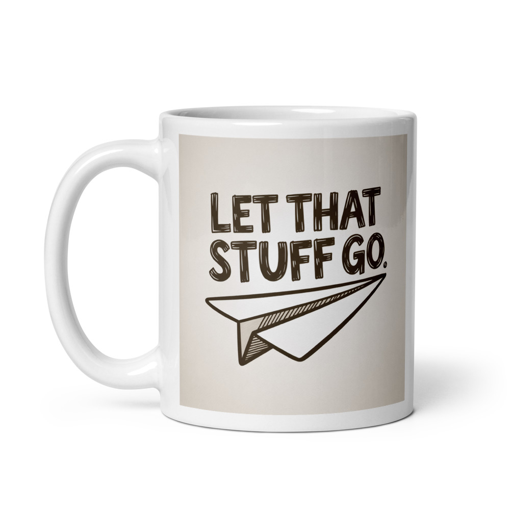 Let It Go Plane Mug