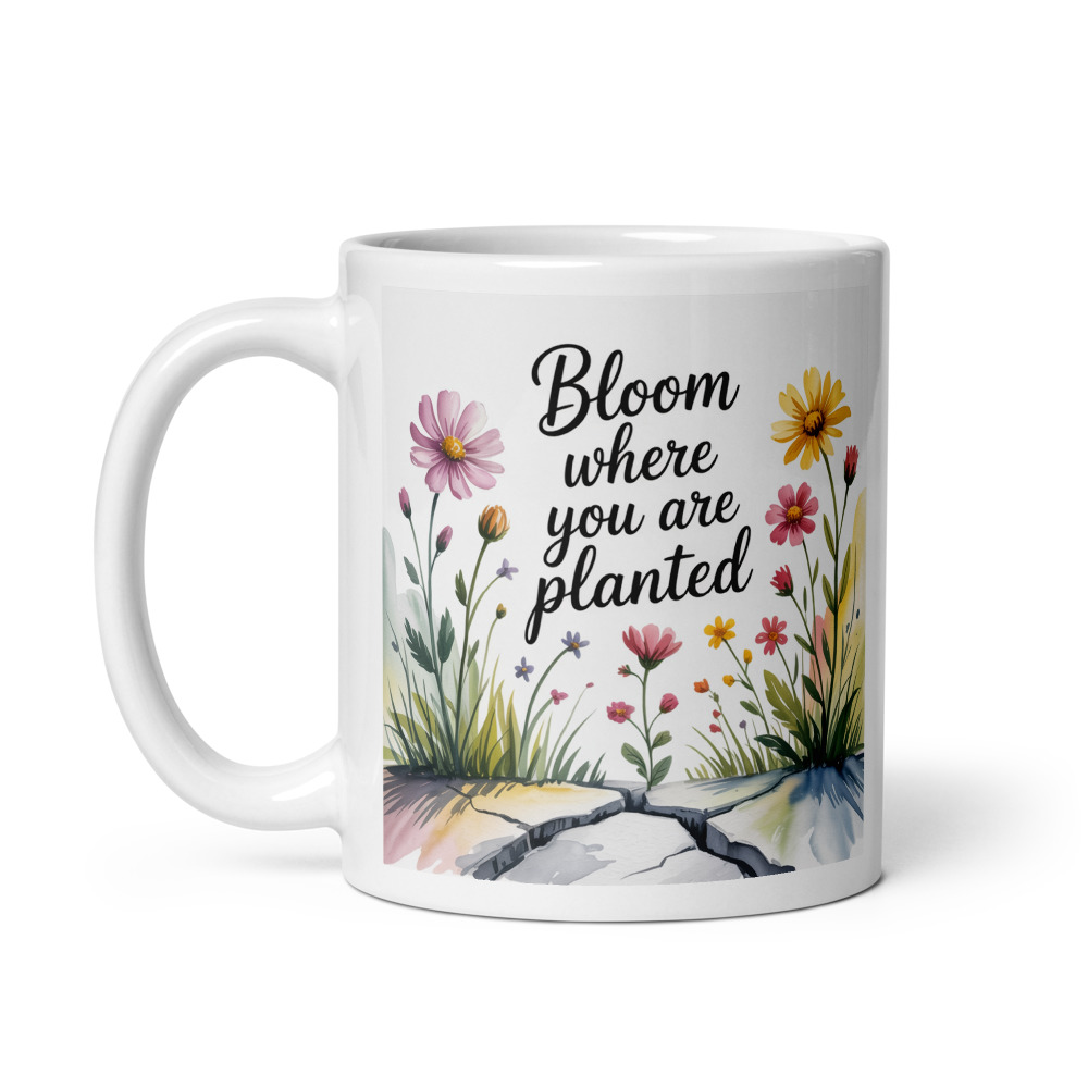 Bloom Flowers Mug