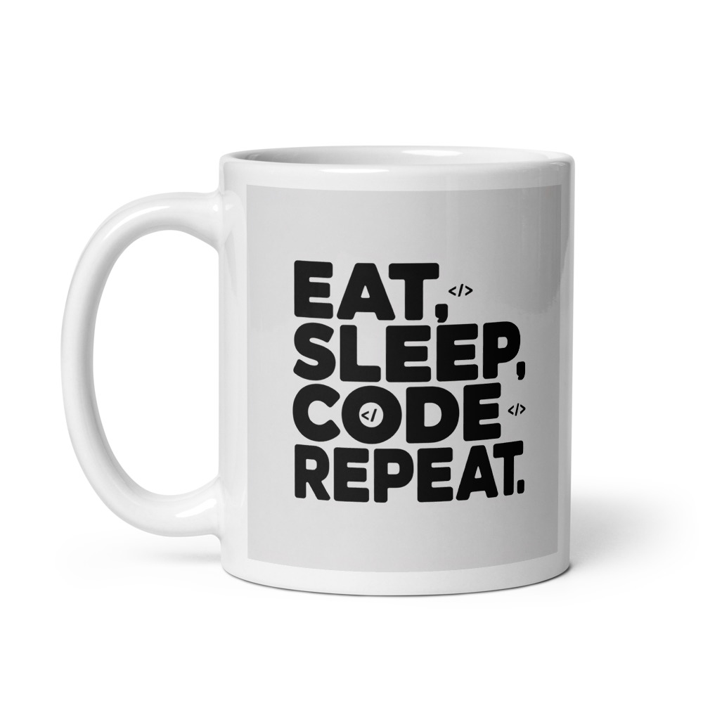 Eat Sleep Code Mug