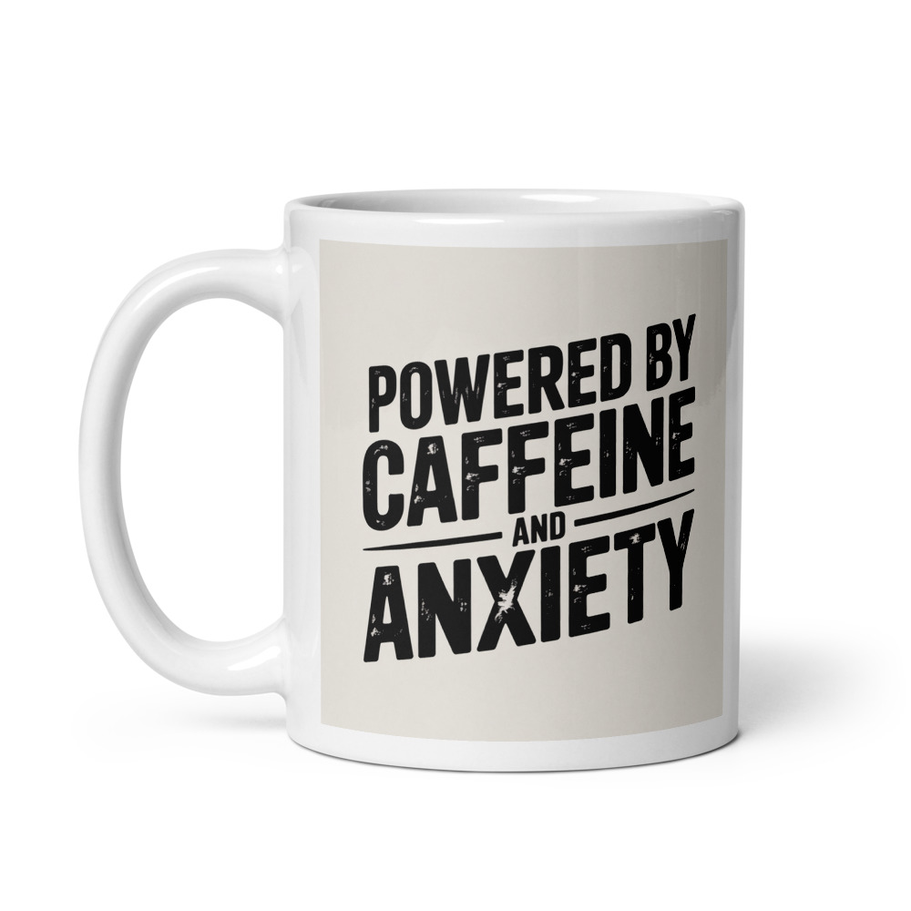 Caffeine And Anxiety Mug
