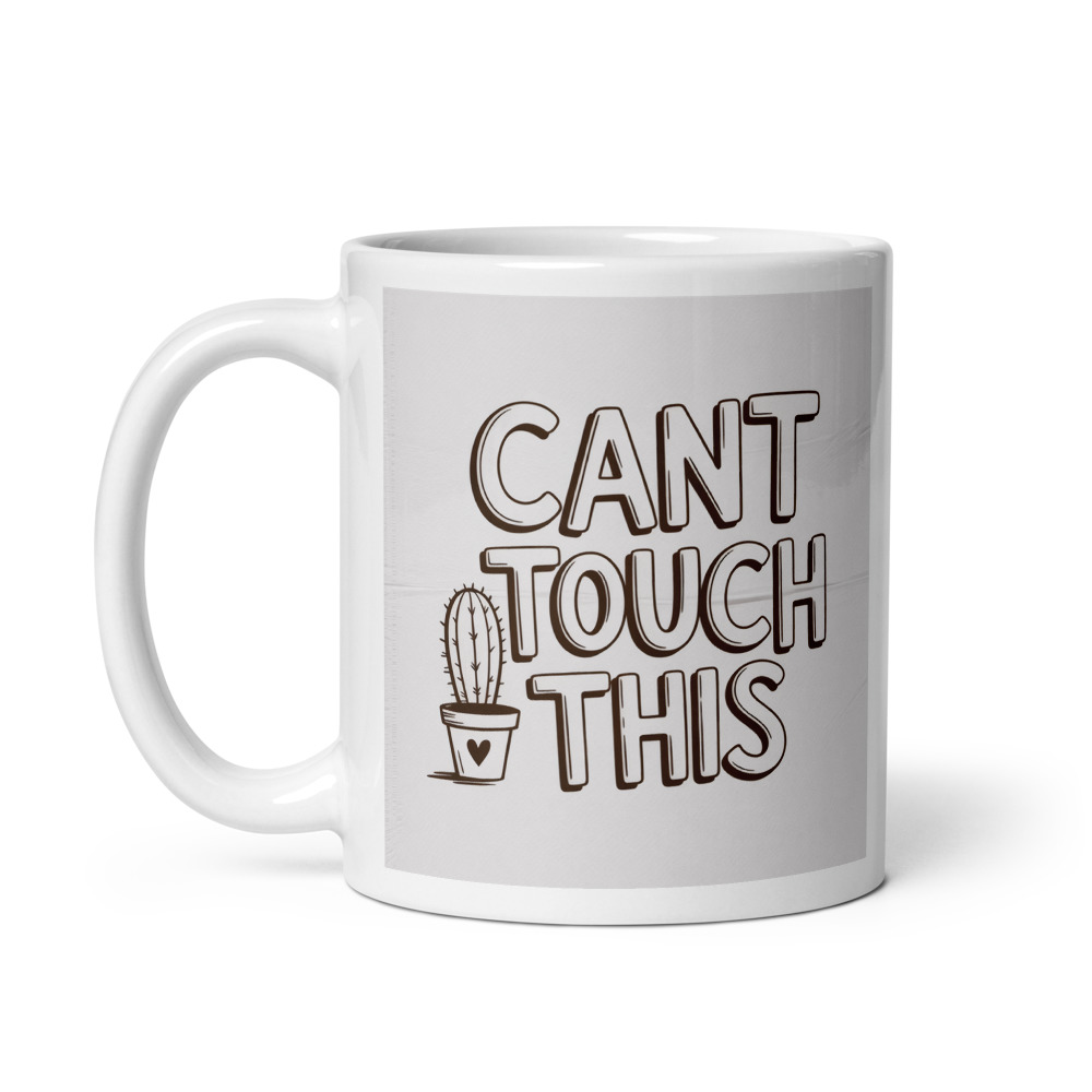 Cactus Cant Touch Mug