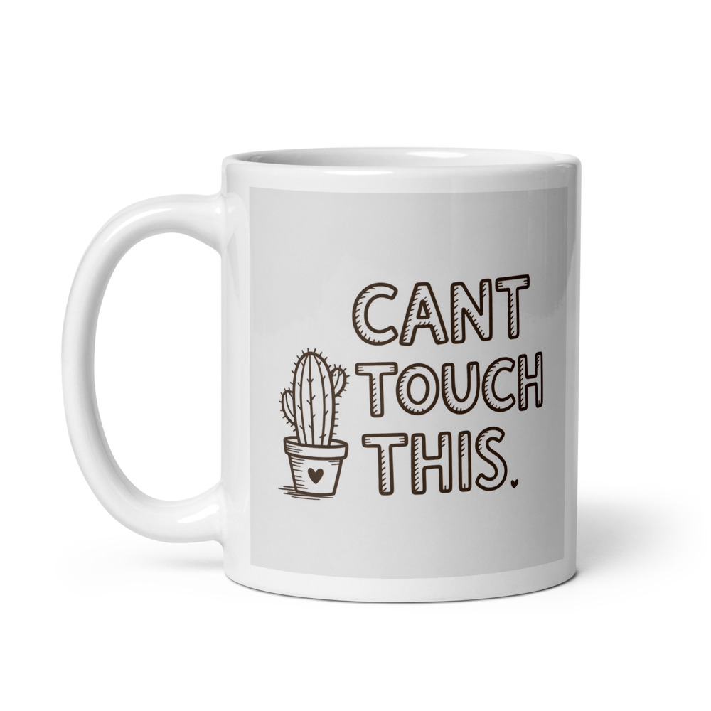 Cactus Cant Touch Mug