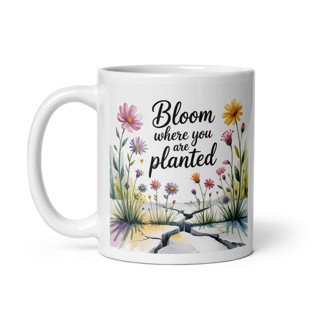 Bloom Flowers Mug