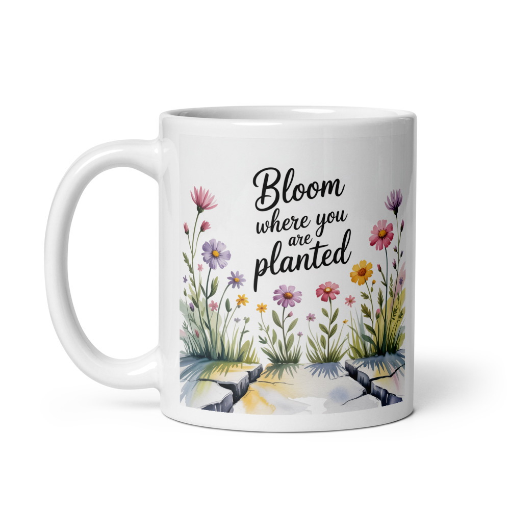 Bloom Flowers Mug