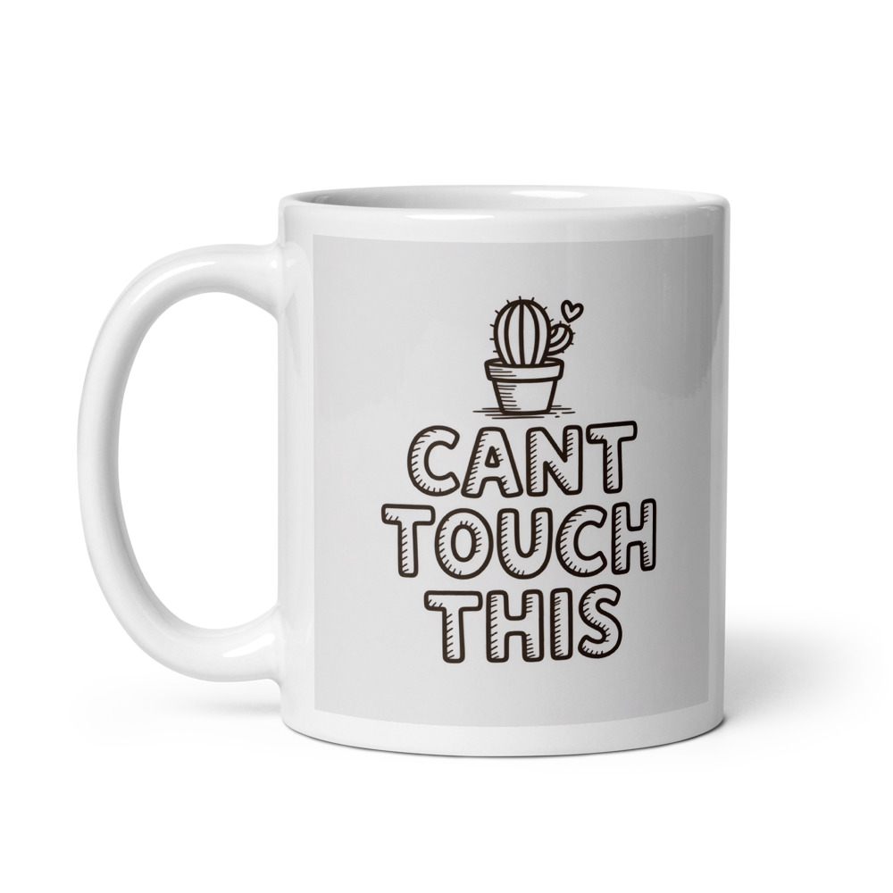 Cactus Cant Touch Mug