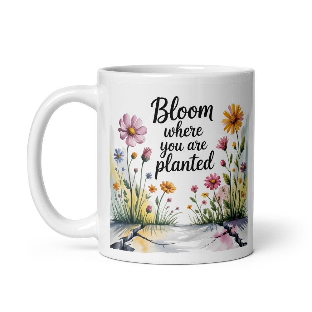 Bloom Flowers Mug