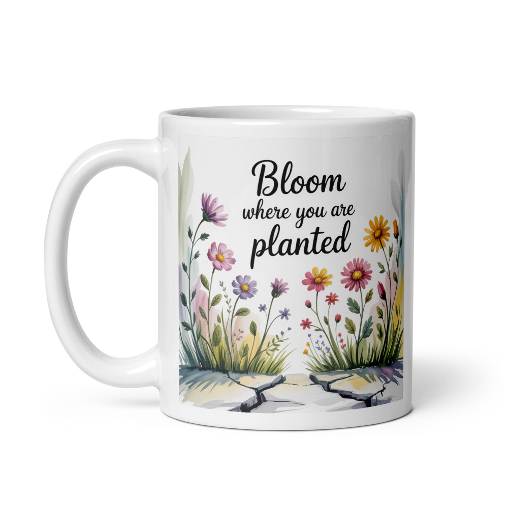 Bloom Flowers Mug