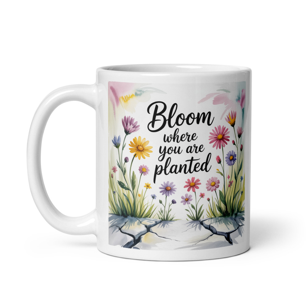 Bloom Flowers Mug